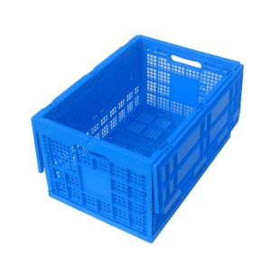 China Bulk Totes Plastic Crate Reusable Collapsible Crate Plastic Container Compact When Folded Crate for Convenient Storage wholesale