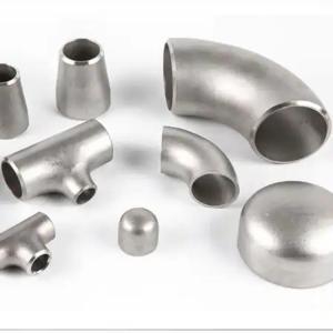 Super Duplex Steel Buttweld Fittings , 2 Inch Sch80 Butt Weld Equal Tee For Desalination