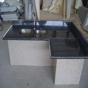 China Butterfly blue granite countertop supplier