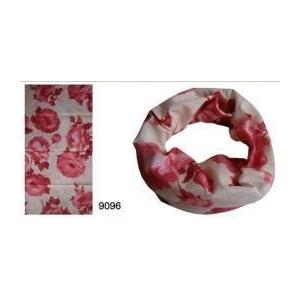 Tube Scarf in Bigger Flower Design (YT-9096)