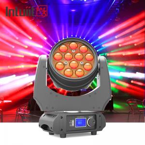 China 12*10W LED Full Range Washer Zoom Moving Head RGBW 4 In 1 DMX 150 Watt Beam Wash Light supplier