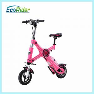 Mini Portable Folding Motor Scooter Pink Folding Travel Scooter