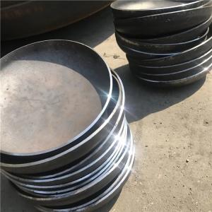 China Customized ASTM B16.9 A234 Carbon Steel Pipe Cap elliptical SCH30 supplier