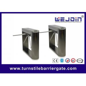 China Full Automatic Tripod Turnstile Gate RFID Access Control System Drop Arm Turnstile supplier