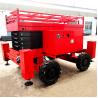 China Mobile Electric Self-propelled Hydraulic Scissor Lift Platform Table Aerial Man Lift All Rough Terrain Lifter Scaffolding wholesale