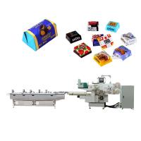 China 0.6mp Air Supply Full Automatic Candy/Chocolate Bar Envelop Fold Packing Machine 2900*1500*2000mm on sale