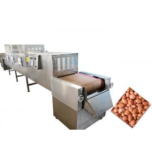 China 60kw Food Microwave Tunnel Oven With Plc And Touch Screen Control System supplier