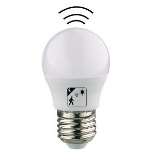 China Toilet E27 LED Light Bulb With Motion Sensor , 5w E27 Motion Sensor Bulb supplier
