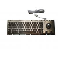 China Panel Mount Cherry Metal Mechanical Keyboard With Trackball Pointing 65 Keys on sale