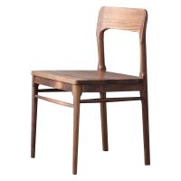 China Contemporary Solid Wood Chairs / Wooden Restaurant Chairs Without Armrest on sale