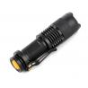 Metal LED Emergency Flashlight 100 Lumens Mini Torch Dry Battery For Promotion