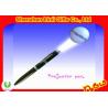 Customized 0.1-3m Best Distance Led Logo Projector Pen with Light , Blue / Black