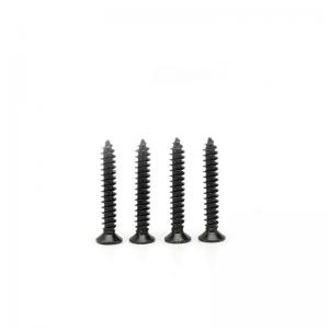 China 3.5x50 Black Gypsum Board Ceiling Accessories Self Tapping Screws For Building Construction supplier