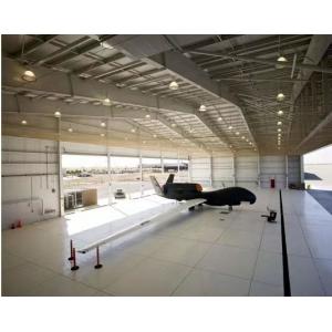 Customized Q235 Q345 Prefabricated Aircraft Hangars Single Storey