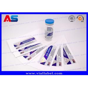 China Professional 10ml Vial Labels , Anti Counterfeit Hologram Vial Stickers supplier