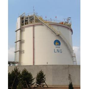 Cryogenic LNG Storage Tanks Single Containment Natural Gas Liquefaction Plant