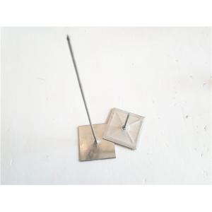 Aluminum Self Adhesive Insulation Pins With 63.5MM Fix Heat Insulating Material