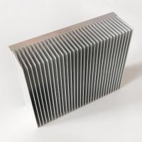 China Flexible cutting length high power heat sink extrusion 150(W)*45(H)mm on sale