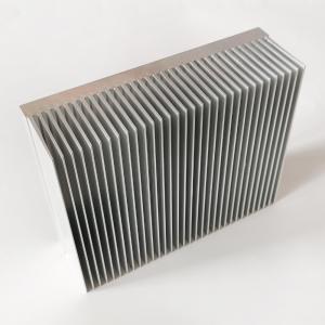 China Flexible cutting length high power heat sink extrusion 150(W)*45(H)mm supplier