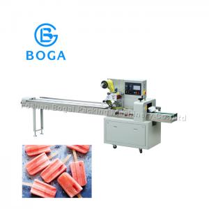 China Multi Function Flow Packaging Machine  No Empty Bag function Popsicle Packing Machine supplier