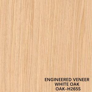 Slice Cut Technics Man Made Wood Veneer White Oak Quarter Cut H265S