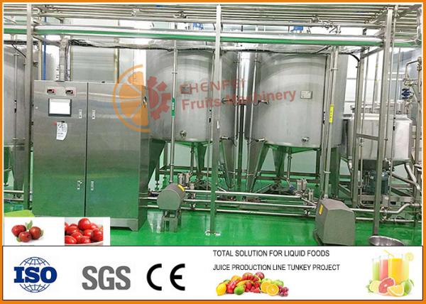 Automatic Beverage Processing Plant machinery / Jujube Processing Line
