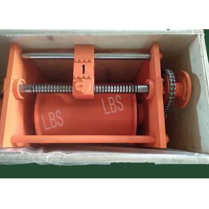 China Customized Steel Ship Mooring Winch 10 Ton With Spooling Device wholesale