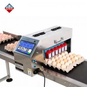 China Six Nozzle Automatic Egg Spray Coding Machine Printing supplier