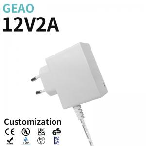 Dvd 12V 2A Power Adapters Wall Mounted 24W DC Plug Adapter VI Level