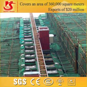 SC200/200 2ton with two cages 2 Ton passenger construction elevator