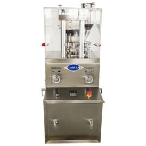 China Turret Rotation Speed 0-30 r/min Camphor Tablet Making Machine for Pill/ Tablet Press Production wholesale