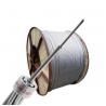 144 Core Outdoor Fiber Optic Cable OPGW Wire Central Stainless Steel Tube