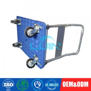 China Blue Foldable Standard Platform Hand Trolley for transport 300kg supplier