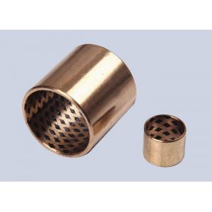 China Gearbox Anti Erosion Wrapped Bronze Bearing With Special Solid Lubricant supplier