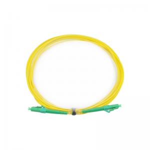Simplex OS2 Optical Fiber Patch Cord LC APC To LC APC fiber optic cable