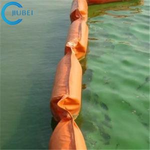 China Trash Floating Debris Boom Barrier Oil Absorbent Woven Geotextile Marine Silt Curtain For Dredging supplier
