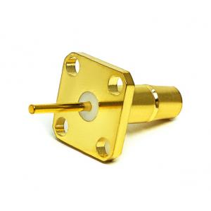 QMA  N type Flange Sma Female 4 Holes Flange mount Female Coaxial adapter Antenna Rf Connector