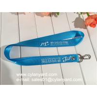 China Custom Designed Nylon Lanyard with logo print, Marketing Nylon Ribbon wholesale for sale