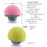 Colorful Cartoon Mushroom Bluetooth Speaker , Portable Wireless Mini Speakers