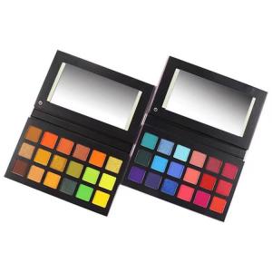 China Square 18 Colors Eye Makeup Eyeshadow Palette High Pigmentation Easy Blend supplier