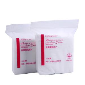China White 5.5*6.5CM 165pcs / Bag Medical Cotton Pads Accepted Customized Logo supplier