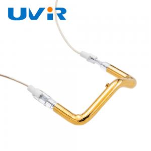 China Gold Coated Quartz Heating Lamp Auto Plastic Welding Accessories supplier