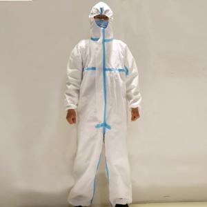 China Waterproof Microporous Disposable Type 5 6 Coverall Chemical Resistant supplier