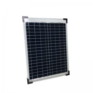 Industrial 20w 12v Poly Solar Panel For Street Light Guard Station CE ROHS Approved