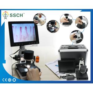 China Microcirculation médico do capilar do microscópio do painel LCD aprovado do CE supplier