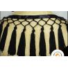 Tassel Fringe Trim Fabric Fringe for Costume Pillow Curtains, handmade beaded
