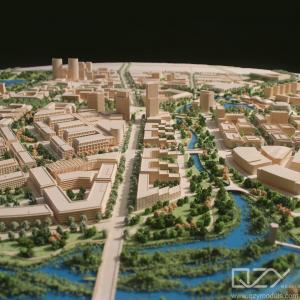 Shenyang Landscape Miniature Architectural Models Aecom 1:2000 Sino German Industrial Park