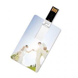 Plastic Customized Promotional Gifts 4GB Business Credit Card USB Flash Drive