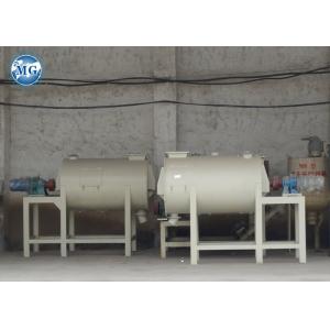 China Industrial Ribbon Dry Mortar Mixer Machine Electric Continuous Running supplier