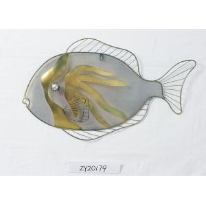 Colorful  Minimalism Ocean Large Metal Fish Wall Decor